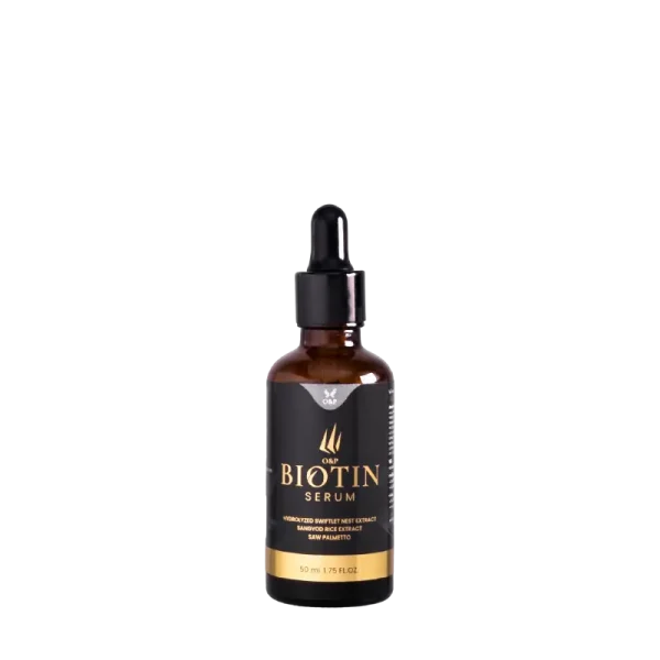 O&P Biotin Serum 50 มล. เซรั่มลดผมร่วง เพิ่มผมหนา