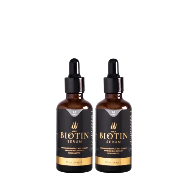 O&P Biotin Serum 100 มล. เซรั่มลดผมร่วง เพิ่มผมหนา