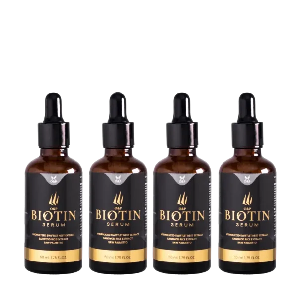 O&P Biotin Serum 200 มล. เซรั่มลดผมร่วง เพิ่มผมหนา