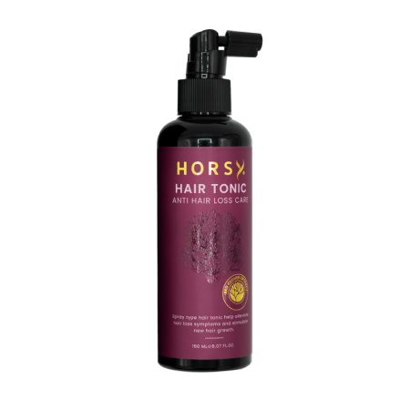 HORSY Hair Tonic 150 มล. สเปรย์แก้ผมร่วง กระตุ้นผมงอกใหม่ เพิ่มปริมาณเส้นผม รากผมแข็งแรง กลิ่นหอม สูตรอ่อนโยน แห้งไว