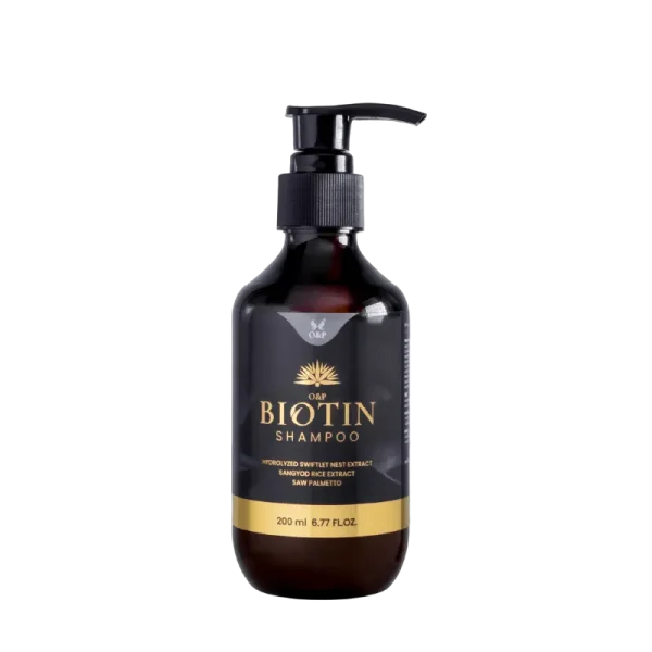 O&P Biotin Shampoo 200 มล. แชมพูลดผมร่วง